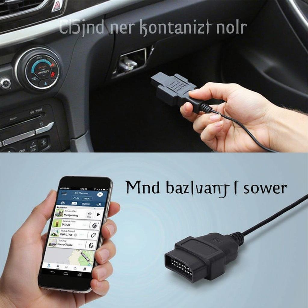 Mini OBD2 Bluetooth Power 2 Connected to Car