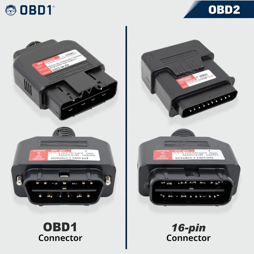 OBD1 vs. OBD2 Connector Comparison