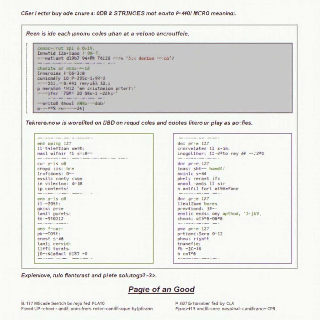 OBD2 Code Definition Structure