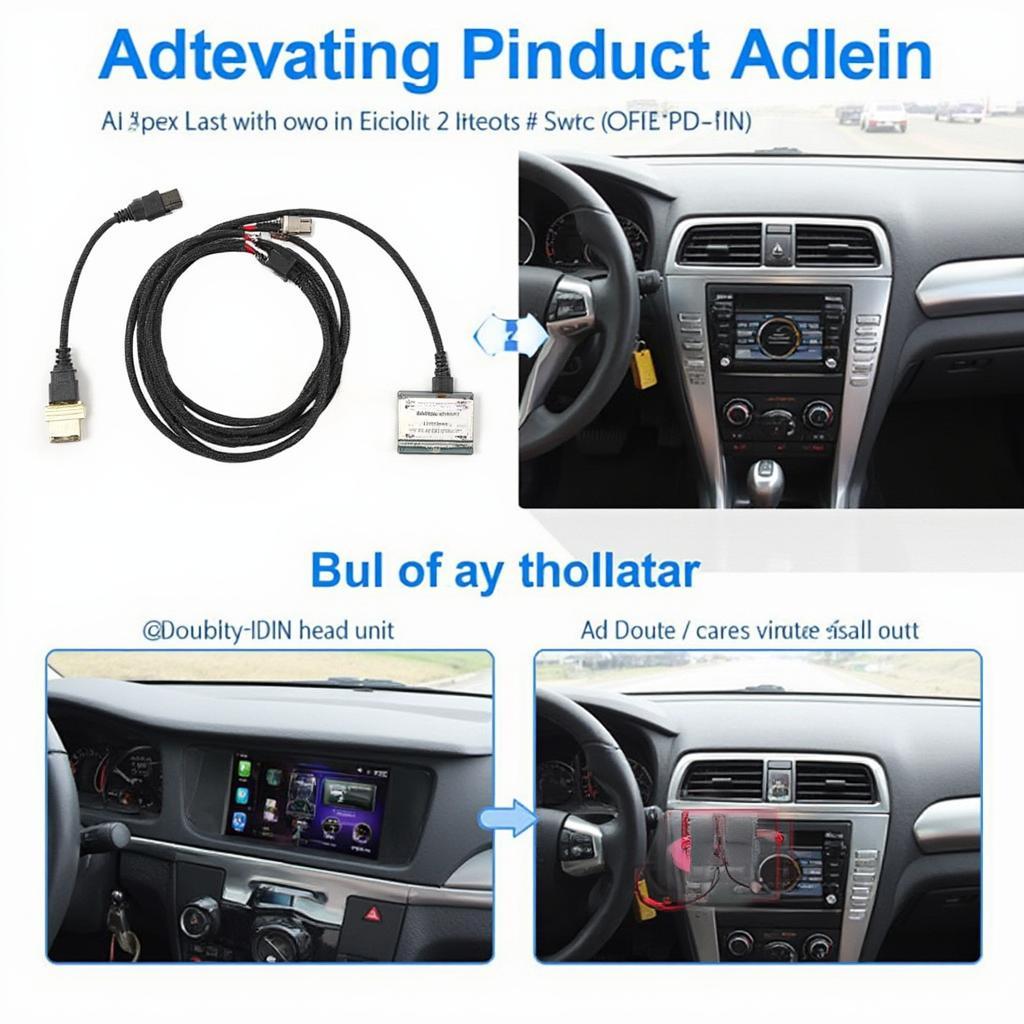 OBD2 Double DIN Adapter Installation Guide