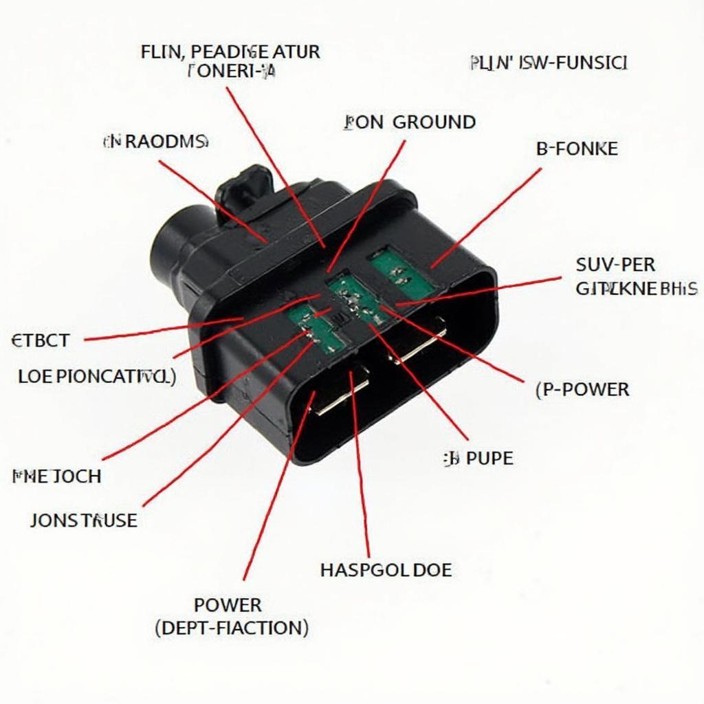 VW OBD2 Connector Pinout Diagram