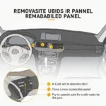 OBD2 Port Hidden Behind Removable Panel