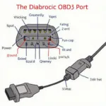 OBD2 Port Signals Diagram