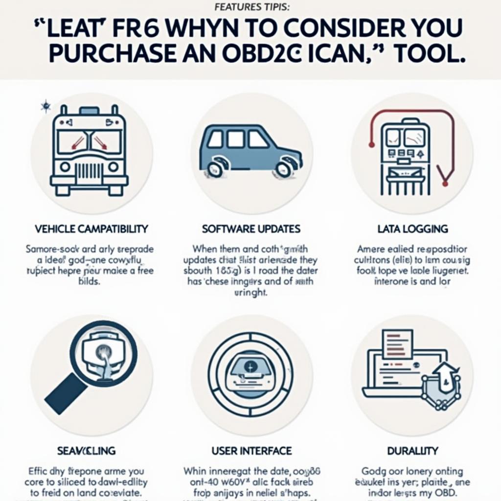 Important OBD2 Scan Tool Features