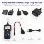 OBD2 Scanner and Adapter kit