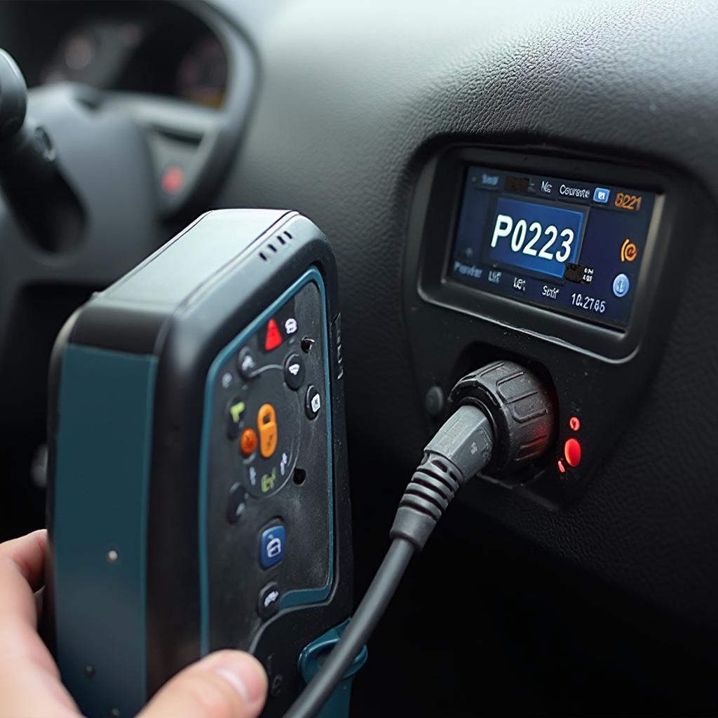 Using an OBD2 Scanner to Diagnose P0223