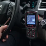 Using an OBD2 Scanner on a Honda