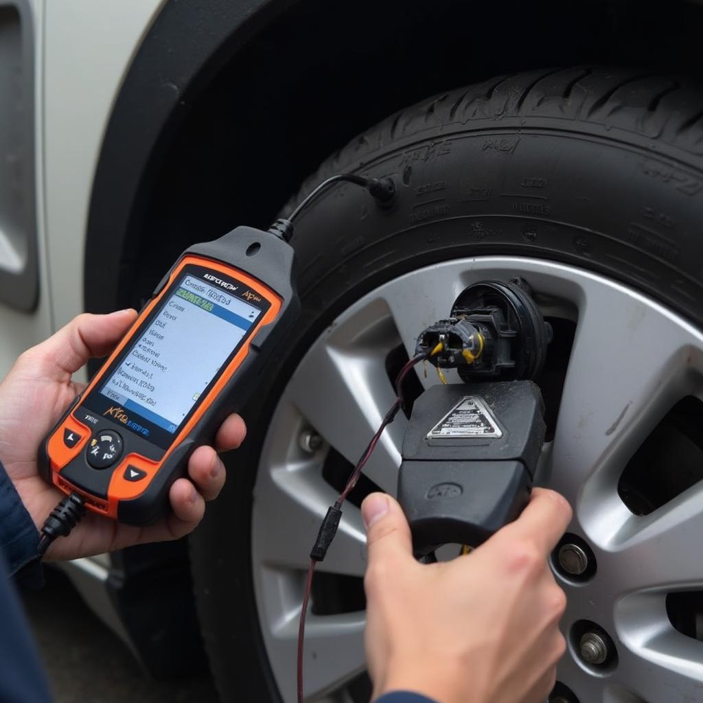 OBD2 Scanner TPMS Reset Process