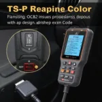 OBD2 Scanner Diagnosing Traction Control Issues