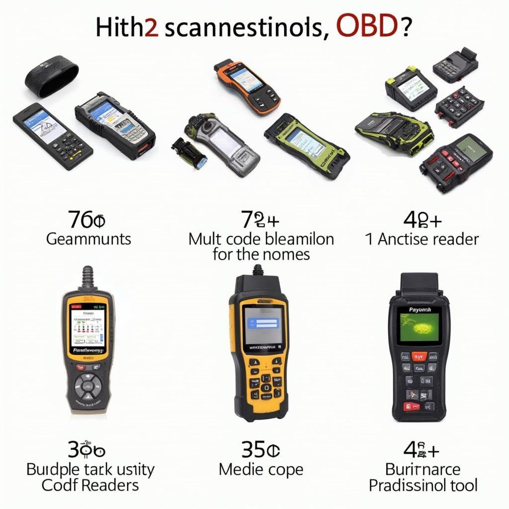 Types of OBD2 Scanners