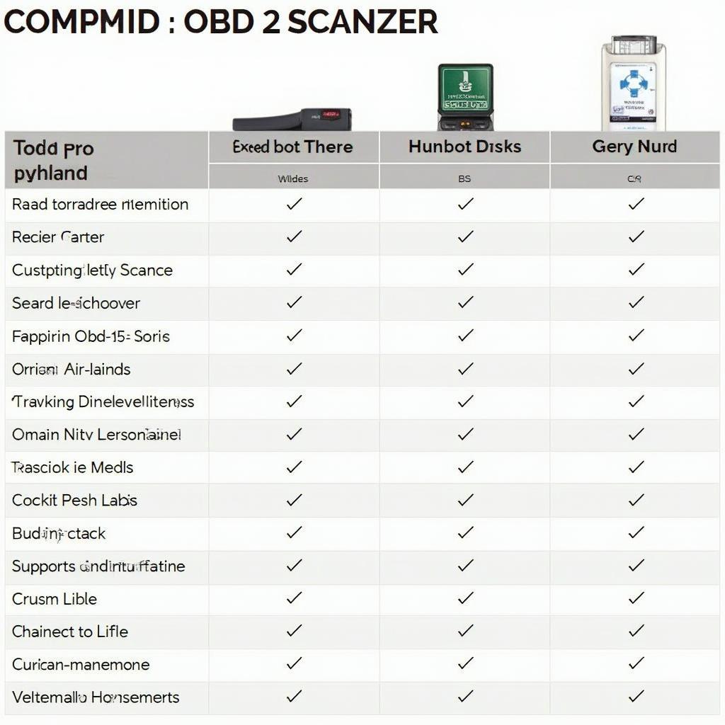 Different OBD2 Scanners for Chevy Cruze