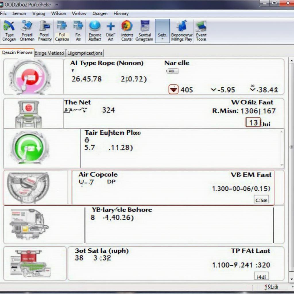 OBD2 Software Interface on PC