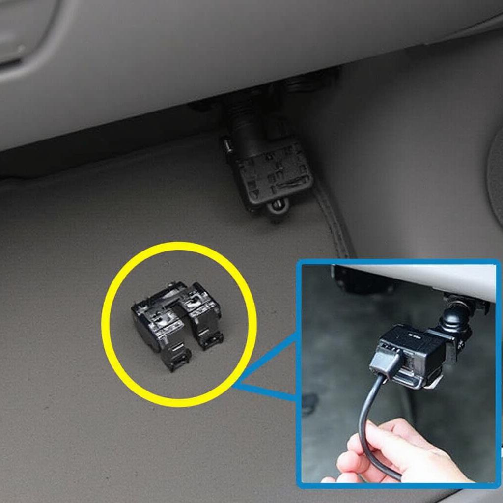 Toyota OBD2 Port Location