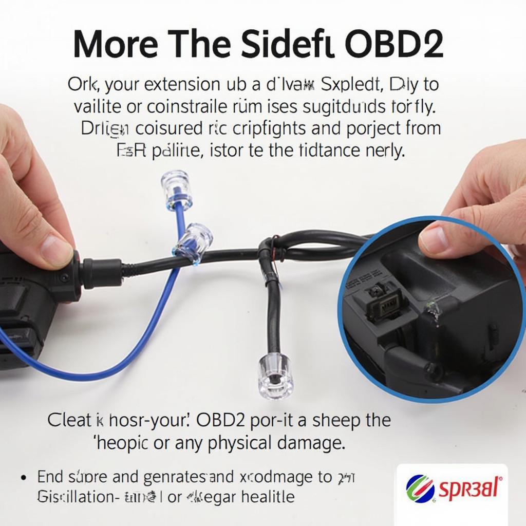 Troubleshooting an OBD2 connection with an extension cable